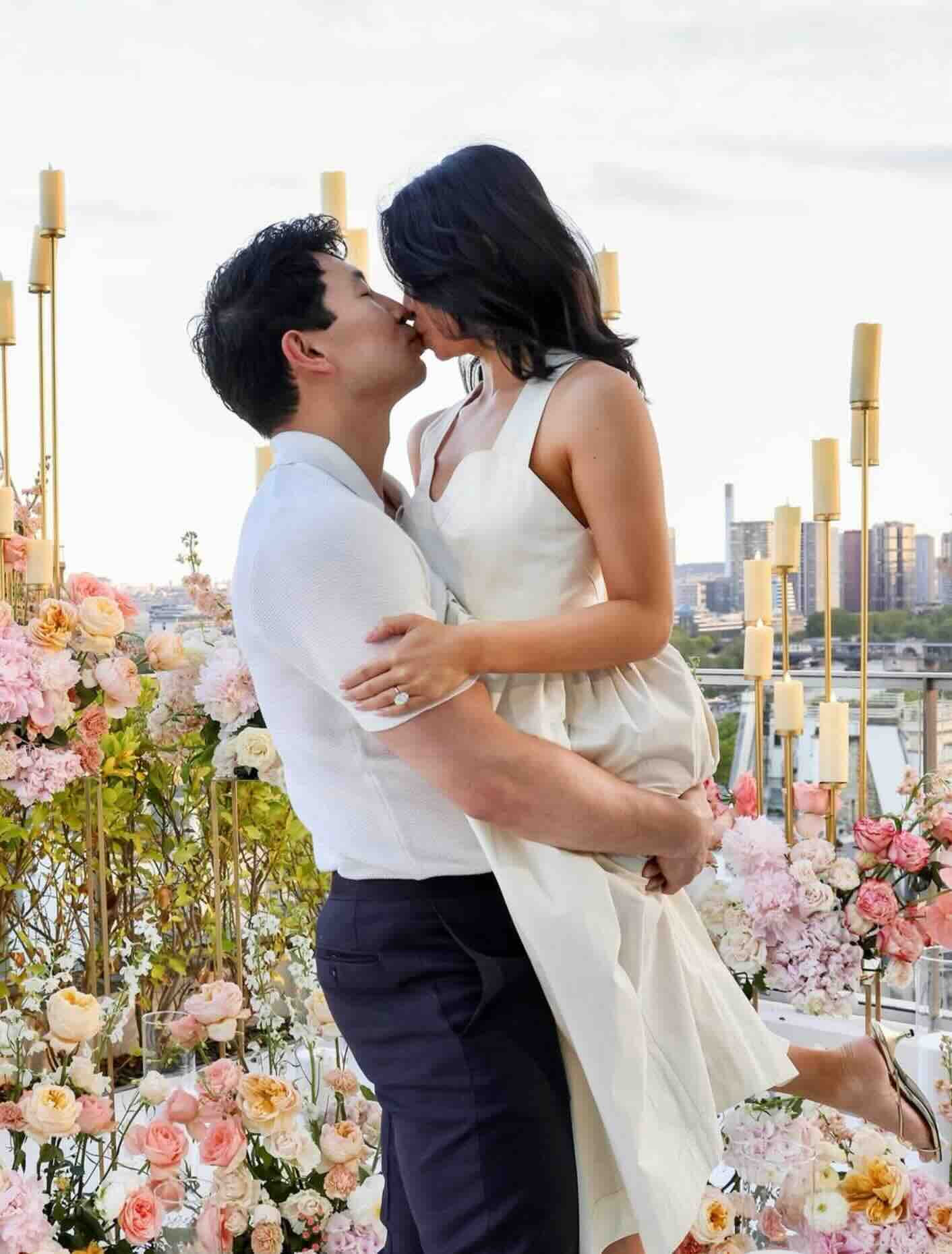 埃菲尔铁塔·刘思慕风尚定制求婚体验场景照片 2